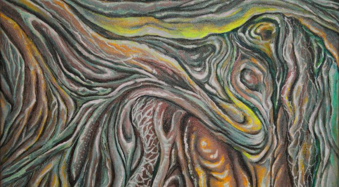 Their thoughts move out of their bodies