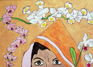 Harmeet prefers orchids