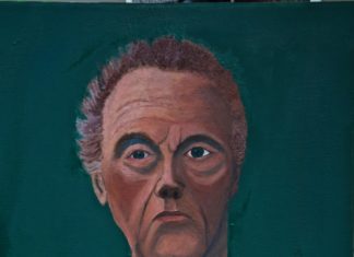 Self Portrait in dark mood