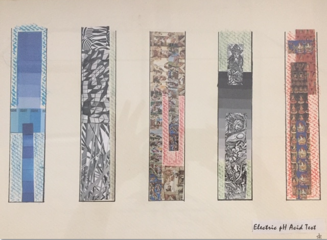 Electric pH Acid Test (collage by Bernie Langs)