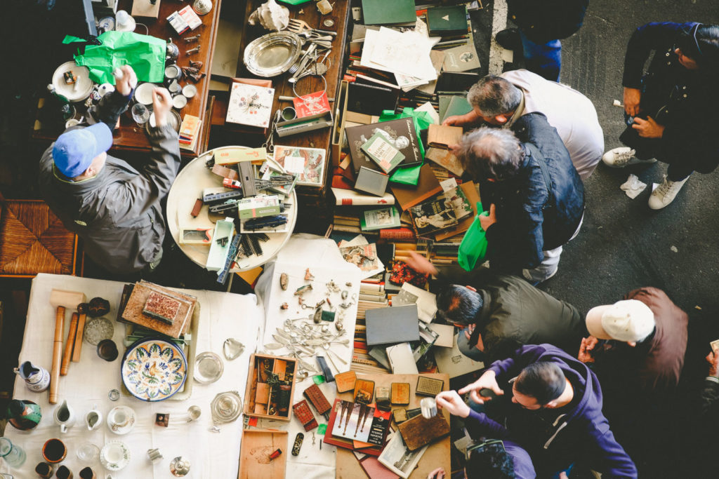 negative balance at the flea market lice market