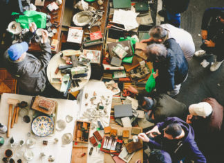 negative balance at the flea market lice market