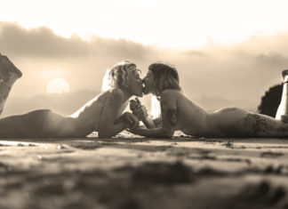 The first time I French kissed you