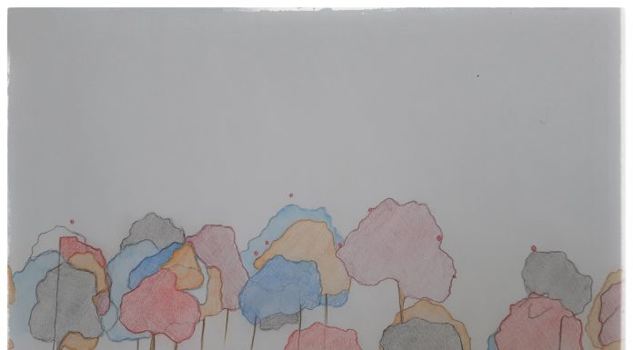 . i been drawing trees .