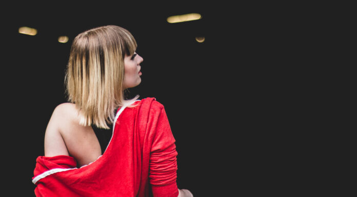 new poems and a red dress