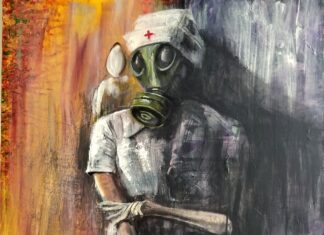 4 Pandemic Oil Paintings