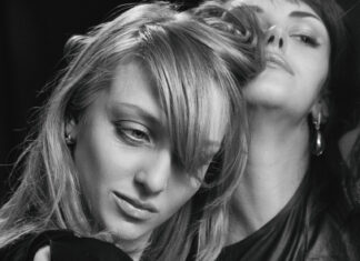 Kim gets the red dress