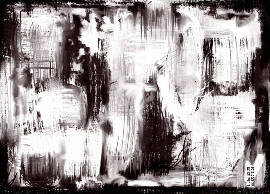 Black and White Abstracts–Series