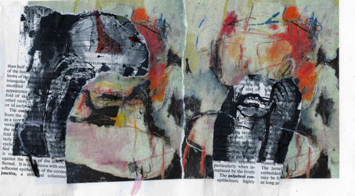 Voices (calling me through the ceiling of my private room)