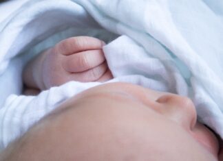 the first time I slept