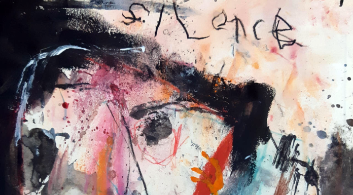 World of silence in his ears