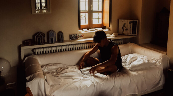 The sounds a sick man hears in bed