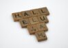 9/23/22 brown wooden puzzle blocks on white surface