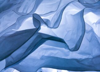 The Last Breath white textile on white textile