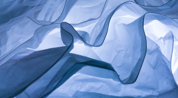 The Last Breath white textile on white textile