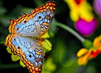 butterflies drink turtle tears orange and black butterfly perched on yellow flower