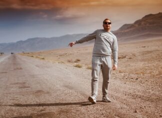 eulogy for Dean man walking on desert