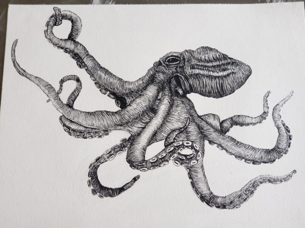 Inktober post 6