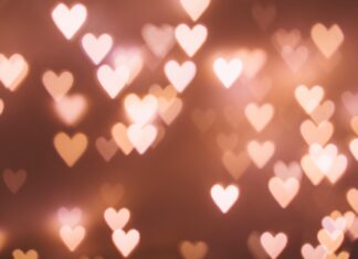 A Hunch heart bokeh light