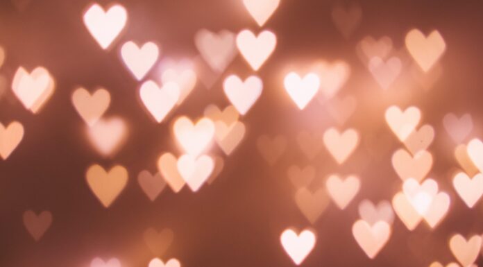 A Hunch heart bokeh light