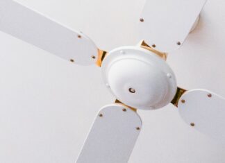 Alone white 3 bladed ceiling fan