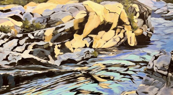 adjust, course correct, then flow