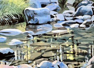 Abstracted River Realism