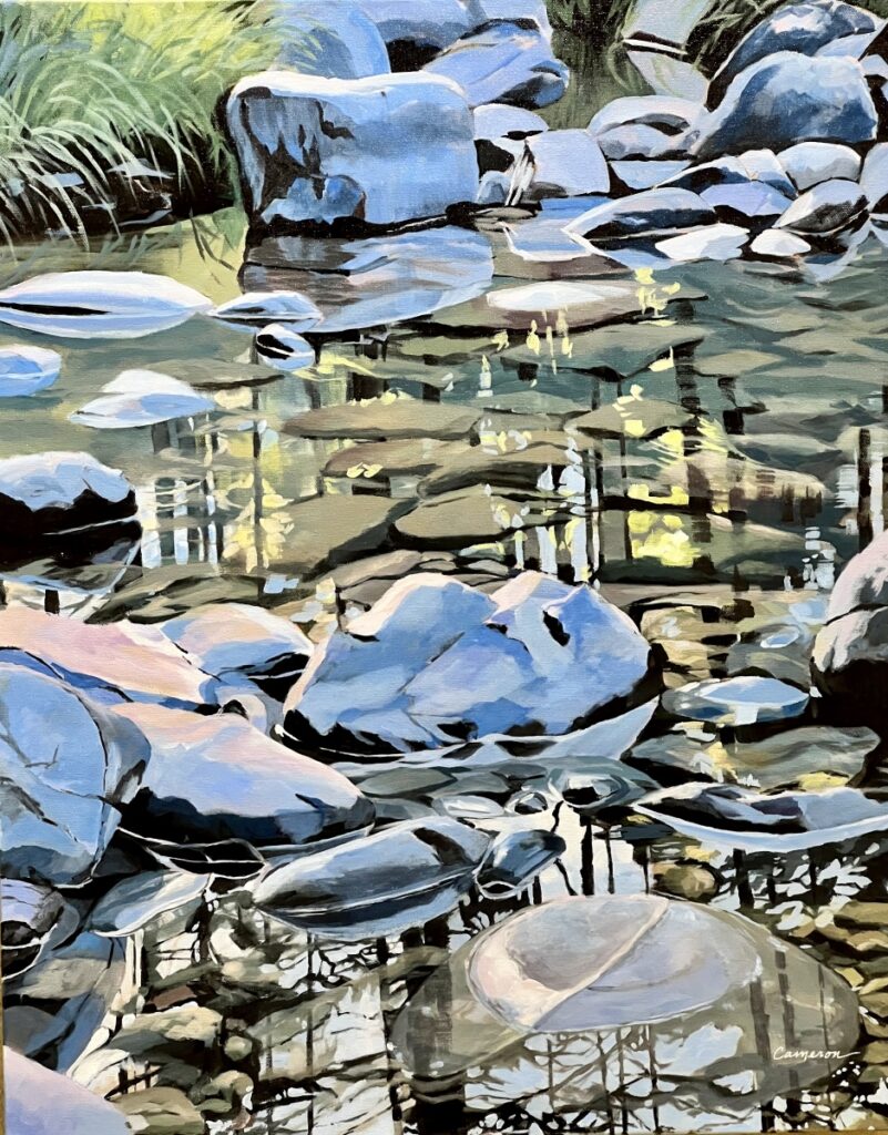 Abstracted River Realism