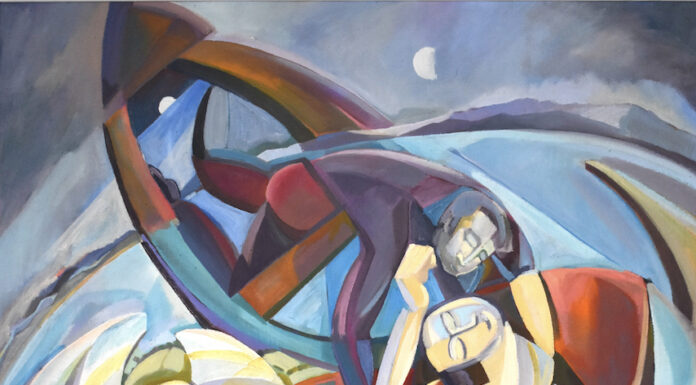 The Night Rescue (oil on linen)