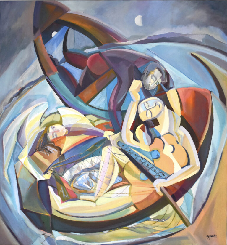 The Night Rescue (oil on linen)