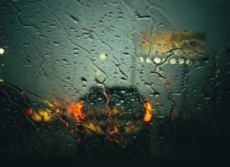 As If I Didn’t Know water droplets on glass window