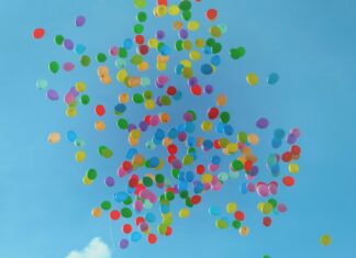 If Only I Could Undo My One Wish balloon on sky