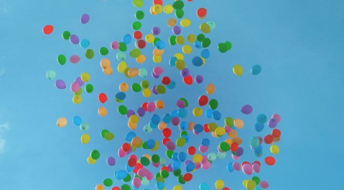 If Only I Could Undo My One Wish balloon on sky