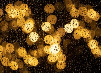 fluid encryptions photography of yellow lights