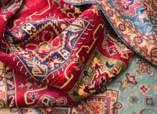a poem masquerades as a persian carpet multicolored textile