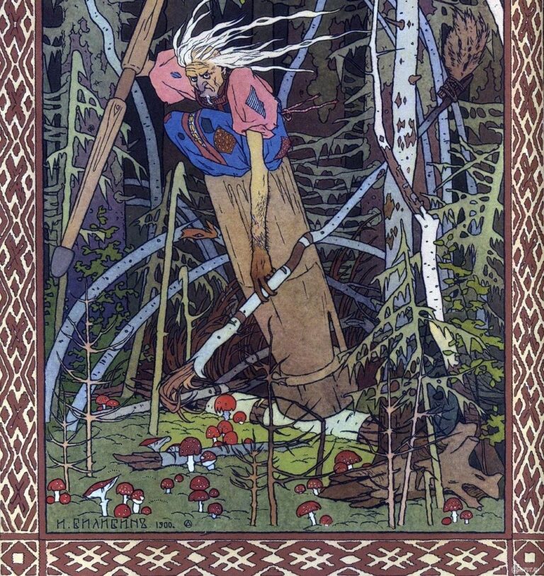 Baba Yaga, a Twisted Ghazal