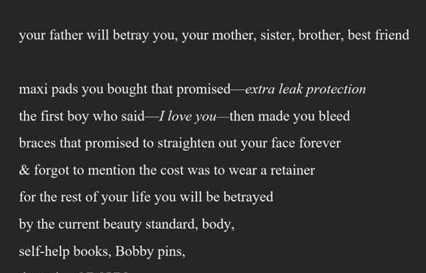 your father will betray you, your mother, sister, brother, best friend