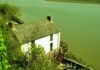 Dylan Thomas’ Boathouse and Writing Hut at Laugharne, Wales