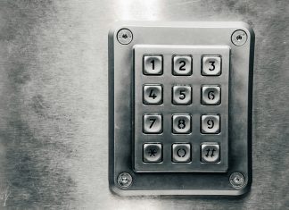 Forget Your Password ? a close up of a metal object with numbers on it