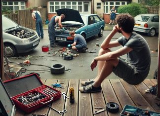 I’M GOING THROUGH A CAR REPAIR WHETHER I LIKE IT OR NOT