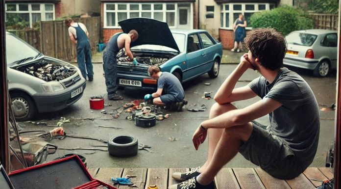 I’M GOING THROUGH A CAR REPAIR WHETHER I LIKE IT OR NOT