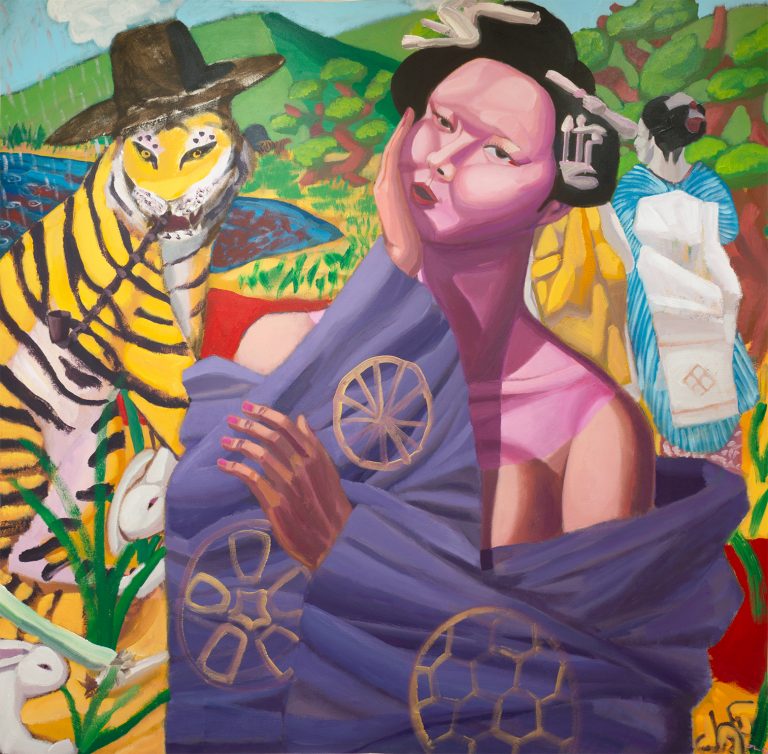 Onnagata and Tiger