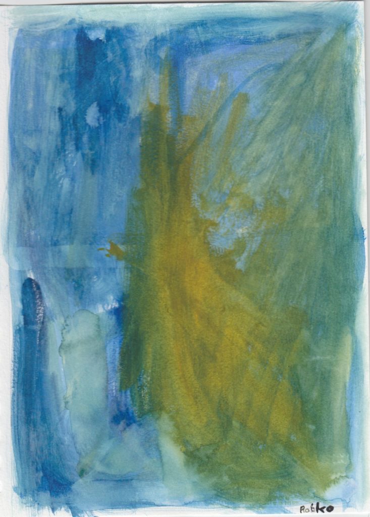 ROUGH WATER COLOR: A Gallery of 19 Watercolor Paintings by Robert Stastny