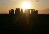 If I Lived In England silhouette photography of Stone Hinge during golden hour
