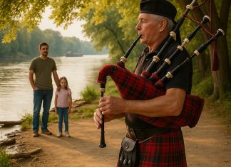 Bagpipes In The Park