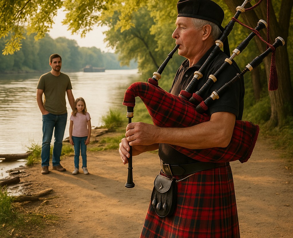 Bagpipes In The Park