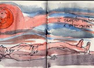 Morning Sketch, Sturgeon Moon