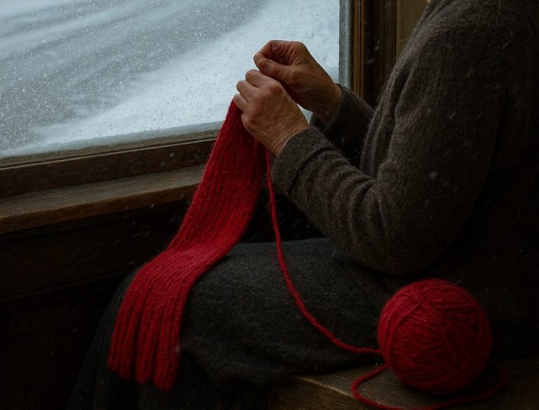 The Recurring Red Scarf
