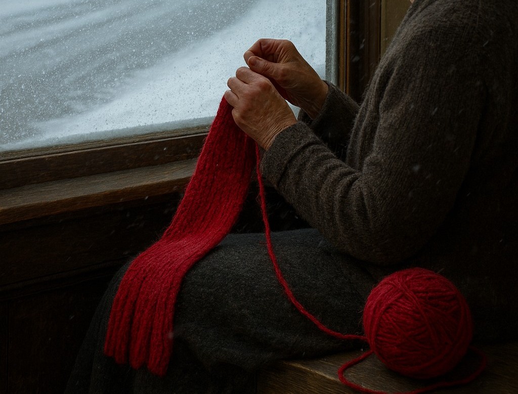 The Recurring Red Scarf