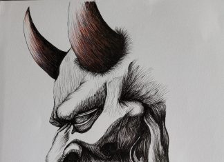 Oni mask #1